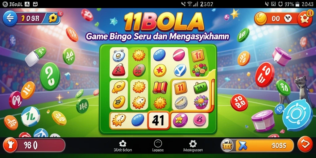 Tampilan gameplay seru dan interaktif dari 11BOLA.