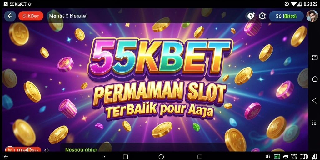 Tampilan menarik pada gameplay slot 55KBET.