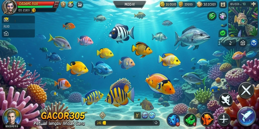 Tampilan menarik dari gameplay GACOR305 yang seru.