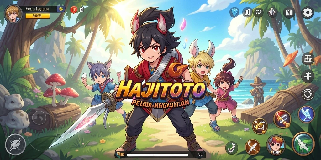 Tampilan gameplay HAJITOTO yang seru dan interaktif.