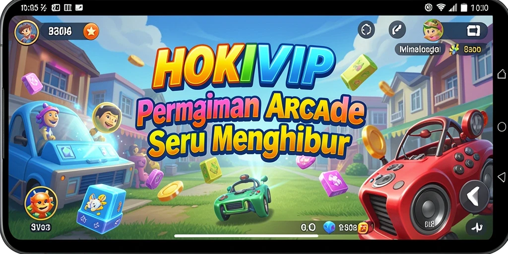 Tampilan gameplay seru dari HOKIVIP, penuh aksi dan tantangan.