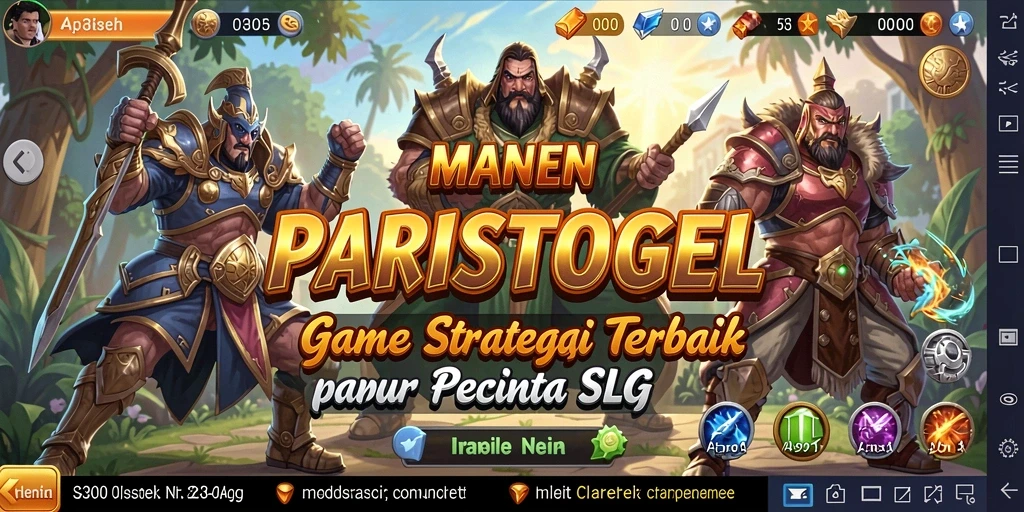 Tampilan gameplay PARISTOGEL saat membangun imperium dengan strategi yang tepat.
