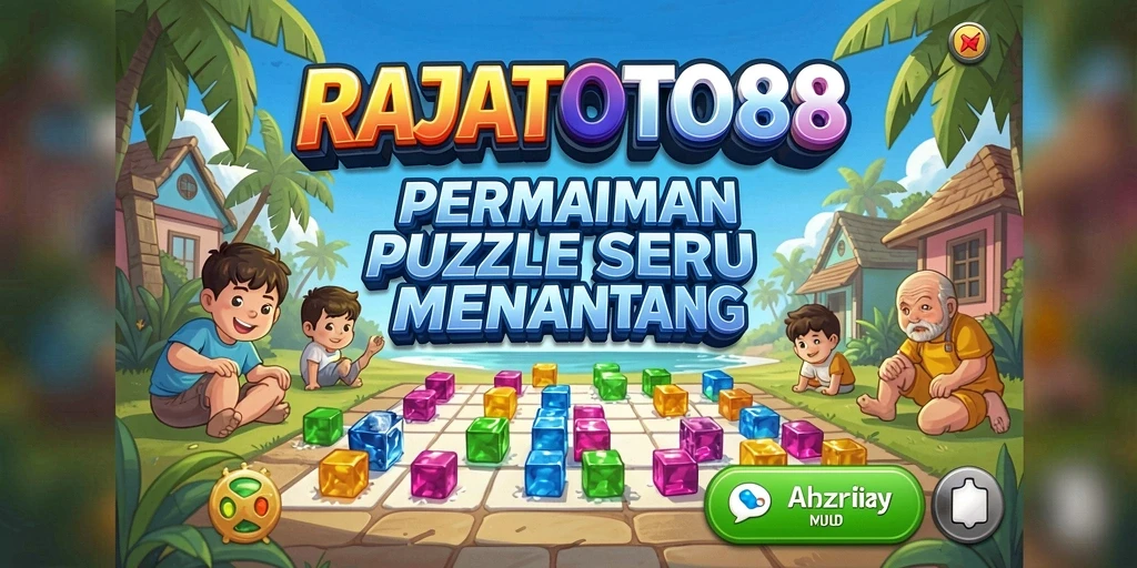 Tangkap momen seru saat menyelesaikan puzzle di RAJATOTO88.