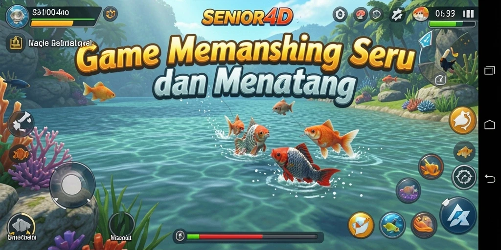 Tangkapan ikan yang luar biasa di SENIOR4D dengan grafik yang menakjubkan.