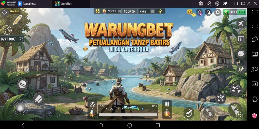Tampilan gameplay yang seru dan menakjubkan dari WARUNGBET.