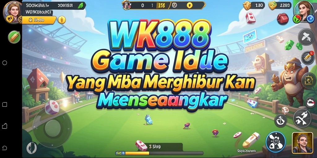 Tampilan gameplay Idle yang menarik dan interaktif.